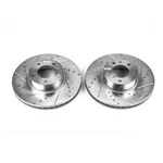 Power Stop EBR421XPR Drilled & Slotted Front Rotor Set For Bmw 540 740 8 Series. Fixed Price $309.34.