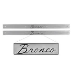 Scott Drake C6TZ-6513208-B Sill Plates Billet Aluminum Pair. Fixed Price $170.95.