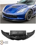 For 14-19 Corvette C7 Add-on Bottom Line Carbon Flash Front Bumper Lip Splitter. Fixed Price $3209.98.