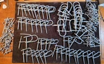 New Diamond 1-1/4, 7/8", 5/8" Lot About 140 Total. Fixed Price $84.00.
