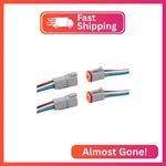 Flytuo Deutsch Dt 6 Pin Connector 2 Sets - Way Automotive Waterproof Male. Fixed Price $20.71.