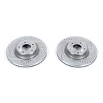 Powerstop Disc Brake Rotor Set Genesis G70 2019-2020, Fits Hyundai 200. Fixed Price $296.45.