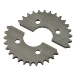 Tanner Axle Pulley 26-TOOTH Aluminum Natural Quarter Midget Each 75326. Fixed Price $44.53.