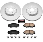 Powerstop Genuine Geomet Coated Rotor And Low-dust Ceramic Brake Pad Kit. Fixed Price $145.97.