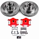 Powerstop Z26 Street Performance Ceramic Brake Pad, Drilled Slotted Rotor, And. Fixed Price $420.86.