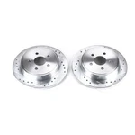 Power Stop Fits 03-07 Chrysler Pt Cruiser Rear Evolution Drilled & Slotted Rotor. Fixed Price $187.99.