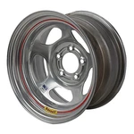 Basset 58A51IS 15X8 Inertia On Imca Silver Wheel. Fixed Price $106.99.