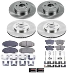 Disc Brake Kit Power Stop KOE2743 Fits 06-07 Honda Accord. Fixed Price $377.99.