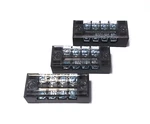 3 Bbt 15 Amp 4 Position Terminal Blocks W/clear Safety Covers. Fixed Price $13.95.