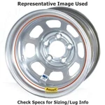 Bassett 58DC2IS D-hole 15"X8" Wheel 5X4.75 Bolt Pattern Silver New. Fixed Price $114.45.