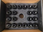 Mishimoto MMLG-15-LOCKBK Aluminum Locking Lug Nuts M12X1.5, 20PC Set, Black. Fixed Price $79.99.
