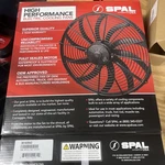 Spal High Performance Fan 14 30102042. Fixed Price $150.00.