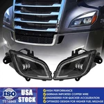For 18-24 Freightliner Cascadia Drl Full Led Projector Fog Light Lamps Black. Fixed Price $129.95.