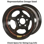 Bassett 58RC3EB Armor Edge 15"X8" Wheel 5X4.75 Bolt Pattern - Gloss Black New. Fixed Price $127.97.