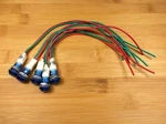 5 Bbt Vdc Waterproof Blue Led Low-profile Indicator Lights. Fixed Price $15.95.