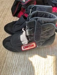 Simpson Racing Gear Shoes Size 10 Gloves And Boots For Drag. Fixed Price $300.00.