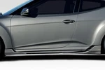 2012-2017 Hyundai Veloster Turbo Duraflex Minda Side Skirt Rocker Panel Split.... Fixed Price $318.00.