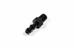 484004-BL Fragola 1/8" Npt To 1/4" Hose Barb Straight Fitting Push Lock Black. Fixed Price $11.10.
