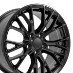 18" Front Satin Black 5734 Wheel Fits C5/C6 Corvette Camaro C7 Z06 Style Rim. Fixed Price $219.75.