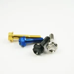 GR5 Titanium Flange Head Bolts Fastener Hex M6 M8 15 20 25 30 35 40 45 50 60. Fixed Price $5.50.