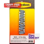 Milodon 85025, Kit Zinc Steel Oil Pan Bolt - 5.7/6.1L Hemi Performance Parts. Fixed Price $43.64.