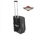 Black Satellite Bag Hand Luggage Sparco Trolley COD.016431NR Backpack. Fixed Price $105.53.