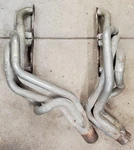 Sbc Headers, Dynatech Ceramic Coated Crossover Style, Racing, Late Model, Imca. Fixed Price $139.00.