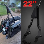 22" Passenger Backrest Sissy Bar For Harley Touring Road Street Glide 2009-2025. Fixed Price $69.95.