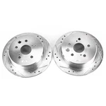 JBR1151XPR Powerstop Brake Discs 2-WHEEL Set Rear Sedan For Lexus IS250 06-15. Fixed Price $145.76.