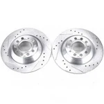 Disc Brake Rotor Set-rear Drilled, Slotted And Zinc Plated Pair. Fixed Price $169.02.