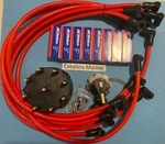 Mercruiser Thunderbolt V8 Tune Up Kit Cap Rotor Hp Wires Spark Plugs Gm 305 350. Fixed Price $109.95.