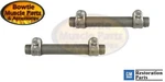 1965 1972 Gm Tie Rod Sleeves Pair W/ Clamps Camaro Nova Impala Firebird. Fixed Price $40.99.