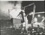1968 Press Photo Chicago Firefighters Lagen's Recreation Parlor. Fixed Price $24.99.