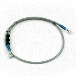 115CM/45" M10 Brake Oil Hose Line Banjo Fitting Stainless Steel End #8. Fixed Price $18.99.