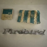 1971-1981 Pontiac Firebird Front Fender Emblem Nos Gm #486904 With Nuts. Fixed Price $60.00.