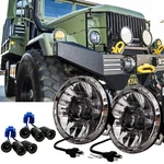 24V Military Laser Headlight Led 7" Drl M35A2 Hhmmwv M998 M35A3 Truck M923. Fixed Price $499.00.