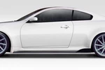 08-15 Fits Infiniti G Coupe L-sport Duraflex Side Skirts Body Kit 112792. Fixed Price $238.00.