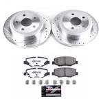 Powerstop K3090-36 Set Of Rear Z36 Truck Tow Brake Pad Rotor For 07-17 Wrangler. Fixed Price $244.30.
