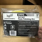 Meguiar Soft Buff Foam Polishing DFP5. Fixed Price $10.00.