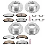 Power Stop K1906-36 Z36 Carbon-fiber Brake Pad & Drilled/slotted Rotor Kit. Fixed Price $745.74.