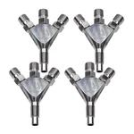Nitrous Outlet Trident Ti 1/16" Npt Three Stage Dry Nozzle - 4 Pack/str. Fixed Price $333.99.