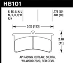 Hawk Performance HT-10 Disc Brake Pad HB101S.800. Fixed Price $207.89.