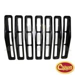 Crown RT26031 Black Grille Inserts Snap-in Pieces Fits 87-95 Jeep Wrangler Yj. Fixed Price $59.97.
