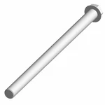 Polaris Hex Flange Screw, 3/8 24 6-1/2, For Atv Models 7518522. Fixed Price $16.30.