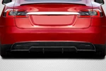 12-15 Tesla Model Energon Carbon Fiber Rear Bumper Diffuser Body Kit 117425. Fixed Price $214.00.