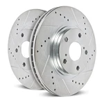 Power Stop Drilled And Slotted Brake Rotors Ford Super-duty. Fixed Price $327.97.