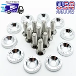 Password Jdm Fender Washer Silver Engine Dress Up Bolt Kit 10X Fast Usa Shipping. Fixed Price $15.94.