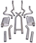 Jegs 30583 Header-back Dual 2-1/2 In. Exhaust Kit 409 Stainless Steel. Fixed Price $479.99.