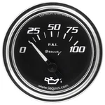 Equus 2 In. Chrome Mechanical Oil Pressure Gauge. Fixed Price $29.21.