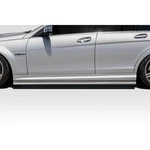 Duraflex Mercedes Benz Class W204 Radian Side Skirt Rocker Panel Splitters. Fixed Price $278.00.
